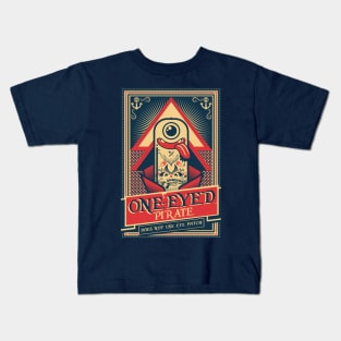 One-Eyed Pirate Kids T-Shirt